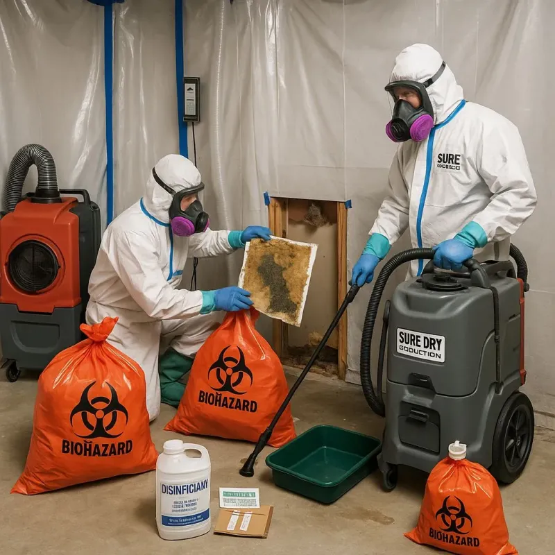 Contaminated Water Handling Protocols process in Robersonville, NC