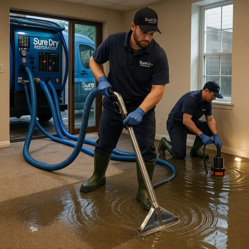 Water Extraction and Removal process in Robersonville, NC